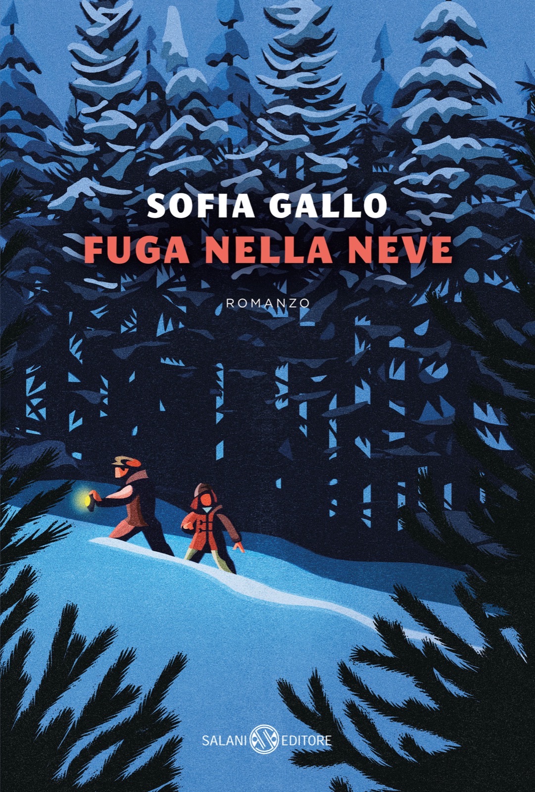 Fuga nella neve — copertina